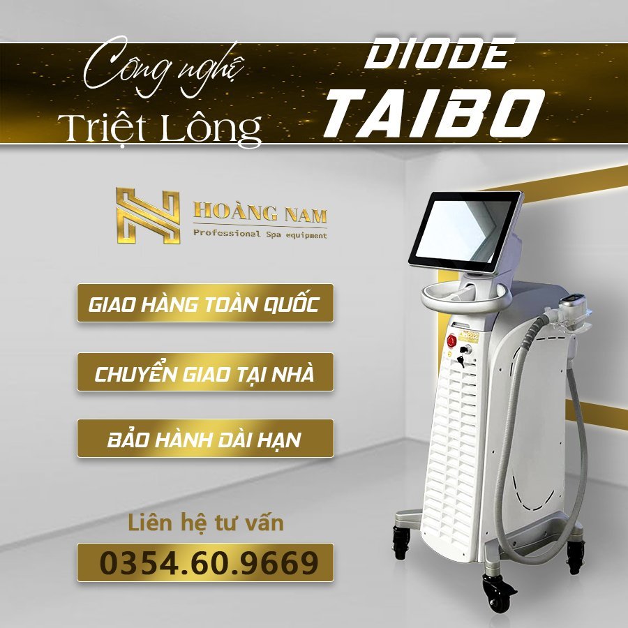 Máy Triệt Lông Lạnh Diode Laser Taibo Bắc Kinh [ shopspa.hn888 ]