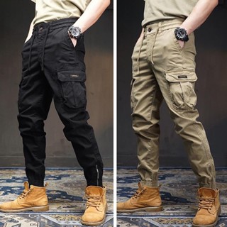 JGH5 - Quần Kaki Jogger Túi Hộp bo gấu, lưng thun khóa kéo Cao Cấp phong cách trẻ trung năng động.