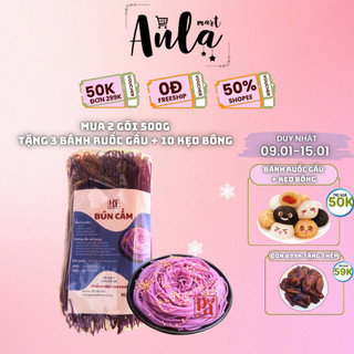 Bún cẩm Phú An 500g dành cho người ăn kiêng, keto, das, eatclean, giảm cân, giữ dáng ăn chế độ