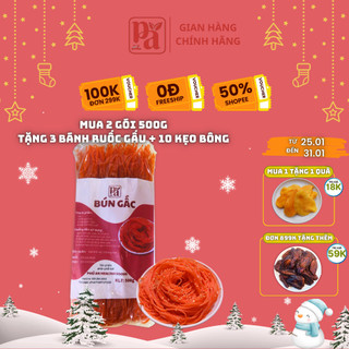 Bún gấc Phú An 500g dành cho người ăn kiêng, keto, das, eatclean, giảm cân, giữ dáng, ăn chế độ