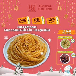 Bún ngô Phú An 500g dành cho người ăn kiêng, keto, das, eatclean, giảm cân, giữ dáng ăn chế độ
