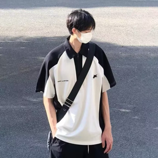 Áo Polo Phối Khoá Kéo SuperStar Karants Local Brand Polo Unisex Nam Nữ Oversize - Áo Polo Hotrend 2024 Form Rộng Tay Lỡ