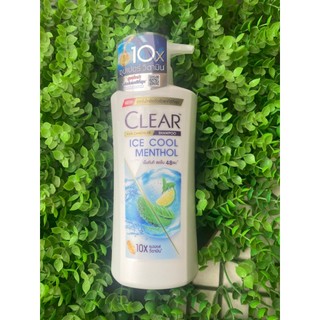 Dầu gội đầu Clear SẠCH GẦU bạc hà mát lạnh Thái Lan 400ml Thái Lan mẫu mới