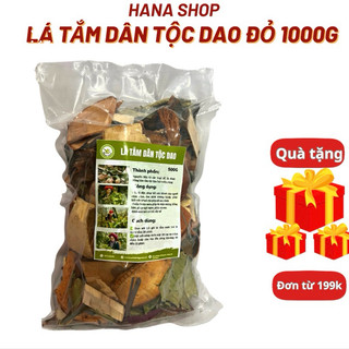 Lá tắm người dao đỏ sau sinh xông tắm giúp thải độc da phòng ngừa hậu sản gói 1000G