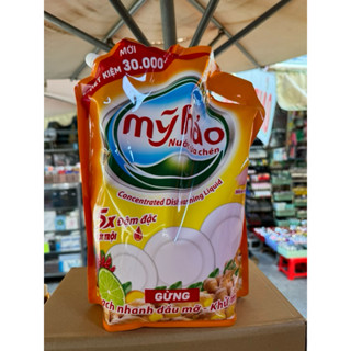 Nước rửa chén túi hương gừng 3,6 ml