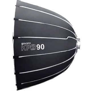 Tản sáng, mịn sáng lắp trước đèn led dạng parabol softbox parabolic kp2 70, kp2 90, kp2 120 triopo