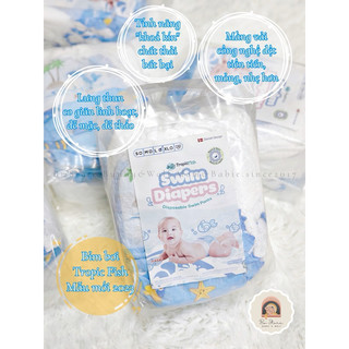 [KH ĐỌC KĨ THÔNG BÁO HÃNG] Tã Bỉm Bơi Cho Bé Tropic Fish Đan Mạch Đủ Size S,M,L - Mẫu Mới [ Bw Store ]