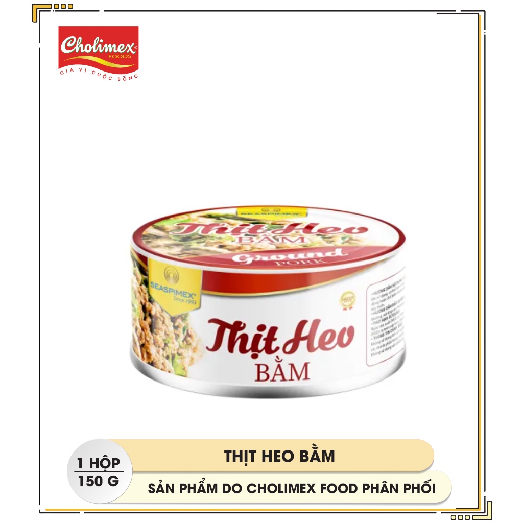 Thịt heo bằm Seaspimex 150g