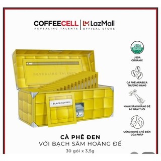 Cà phê đen coffeecell nhân sâm organic 100%