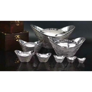 Nén thỏi bạc Nmj bỏ két, ví đĩnh bạc