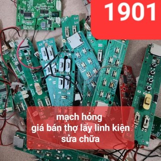 Bảng mạch karaoke loa bluetooth lỗi hỏng bán giá thợ lấy linh kiện sửa chữa