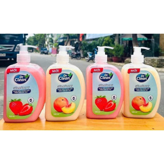 Nước rửa tay dr.clean hương hoa quả - dung tích 500ml