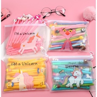 Set 20 Bút Cute Kèm Túi Zip ( loại 1)