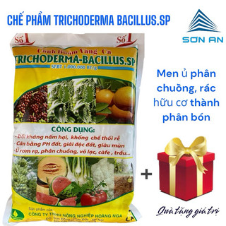 Nấm đối kháng trichoderma bacillus.sp ủ phân chuồng, rác hữu cơ thành phân bón hữu cơ cho cây trồng