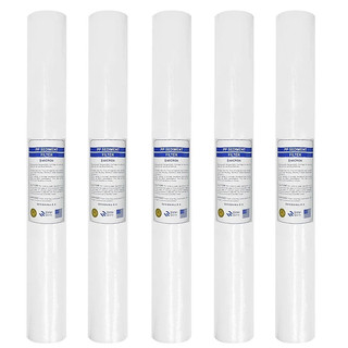 5 mcr | bộ 05 lõi lọc nước số 1 | pp 20 inch | 5 micron dùng trong lọc thô, lọc r.o