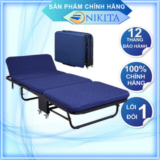 Giường Gấp Ba NIKITA - Xếp Thành Ghế Sofa - Rộng 65cm - BH 12 Tháng