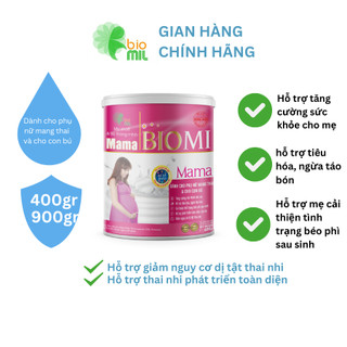 Sữa Biomi Mama 400gr, 900gr dành cho phụ nữ mang thai và cho con bú