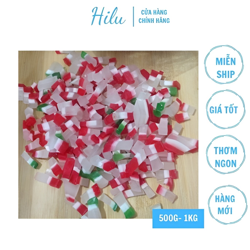Hạt lựu khô 1kg( nguyên liệu nấu chè, trà sữa)