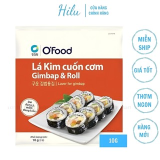 Lá kim cuốn cơm/ rong biển cuốn cơm Gimbap Sushi Hàn quốc Miwon