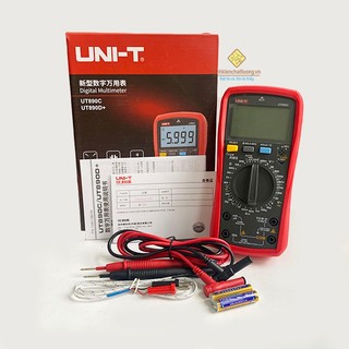 (Bảo hành 12 tháng) UT890C TrueRMS Đồng hồ vạn năng điện tử Uni-Trend