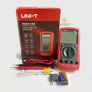 (Bảo hành 12 tháng) UT58C Đồng hồ vạn năng điện tử Uni-Trend