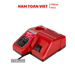 Sạc milwaukee m12-18c sạc pin 18v chính hãng