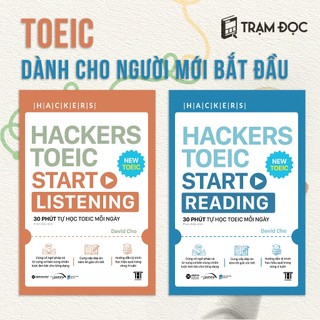Sách - hacker toeic start listening + start reading