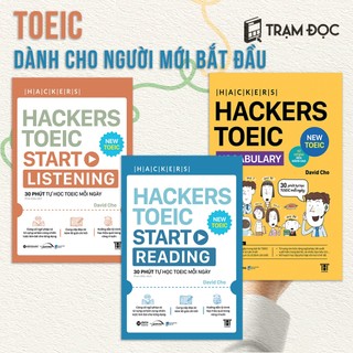 Sách - Hacker TOEIC : Vocabulary + Start Reading + Start Listening