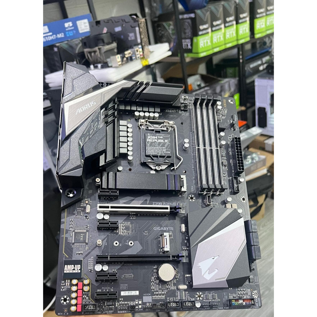 MAIN Z390 AORUS SIÊU PHẨM CHẠY I7 I9 SOCKET 1151V2