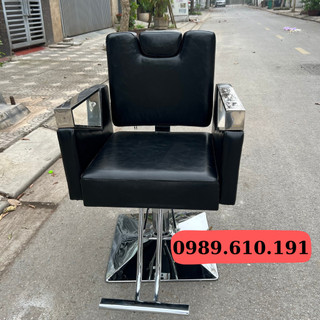 Ghế cắt tóc nam nữ chuyên dùng trong salon, ghế ngồi salon đế inox chắc chắn bền đẹp tiện lợi