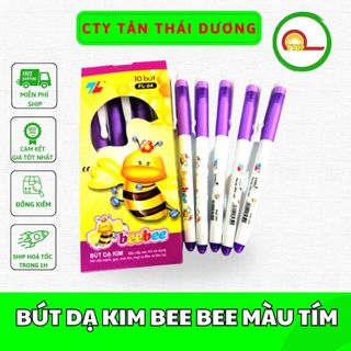 Bút dạ kim bee bee màu tím