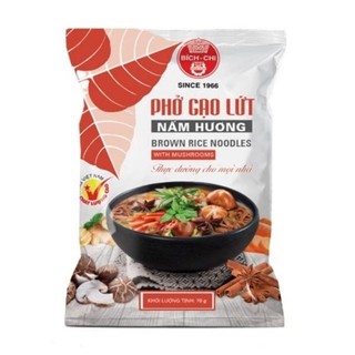 Phở gạo lứt nấm hương bích chi gói 70g