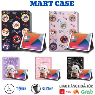 Bao da ipad Silicon Mèo cute chất đẹp Air 1-2-3-4-5-6/Gen 5-6-7-8-9-10/Pro 11-9.7-10.5...MART CASE