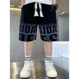 Quần rời bé trai mùa hè 18-45kg mẫu Quần Chữ. Thiết kế năng động, cá tính. HE10