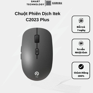 Chuột phiên dịch corisu - itek c2023 plus- chuyển đổi giọng nói sang văn bản, phiên dịch đa ngôn ngữ