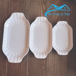 Dĩa nhựa Melamine Hột xoài Hàng cao cấp