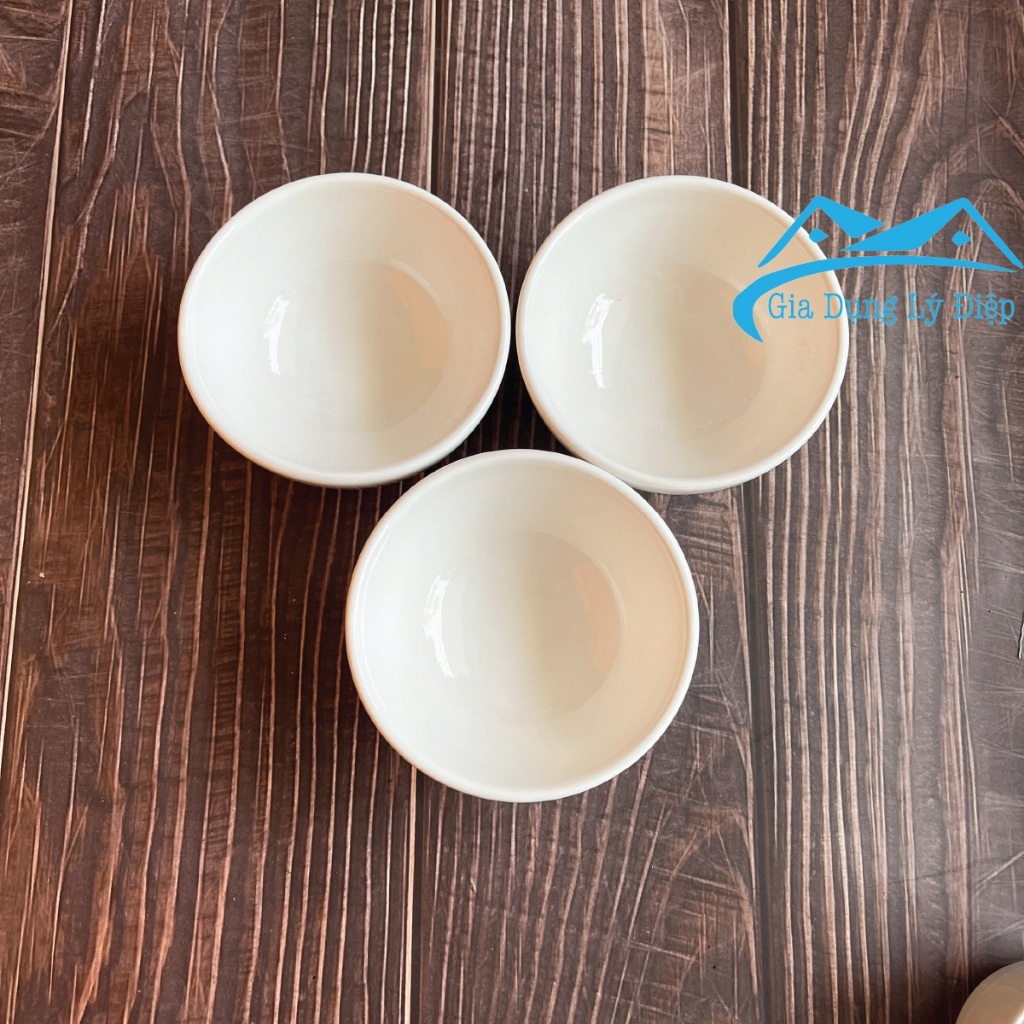 Chén mắm sứ cao cấp đựng nước chấm, gia vị