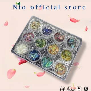 Xà cừ vân đá ẩn gel trang trí nail