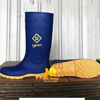 Ủng cao su mũi thép đế thép Usafety chống đâm xuyên chống hoá chất, Ủng nhựa PVC chống trơn trượt