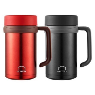Cốc Giữ Nhiệt LocknLock 500ml LHC9002B Màu Đỏ Basic Table Mug