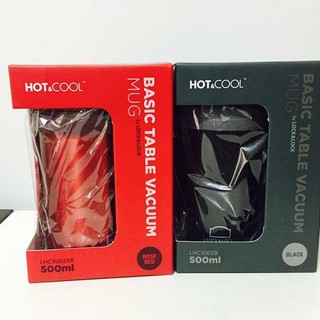 Cốc Giữ Nhiệt LocknLock 500ml LHC9002B Màu Đỏ Basic Table Mug