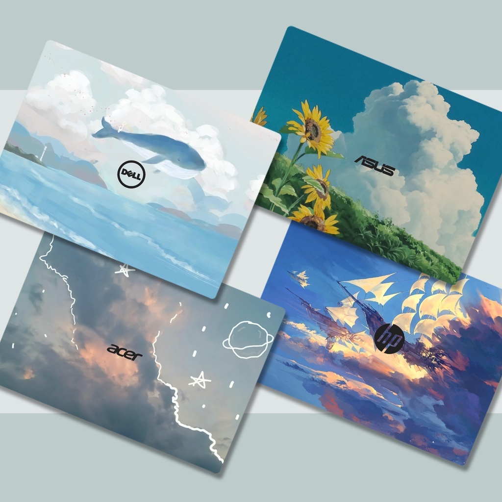 Dán Laptop PSKIN Mẫu Sky Art cho Dell, Hp, Asus, Lenovo, Acer, MSI, Surface,Vaio, Macbook