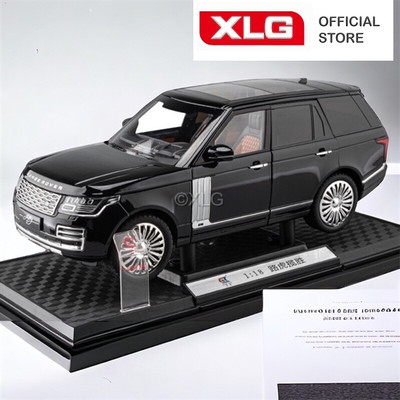 Mô hình xe ô tô Land Rover Range Rover 2023 bản 50th tỷ lệ 1:18 kèm đế trưng bày