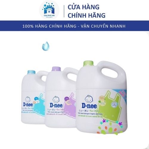 Nước giặt quần áo em bé Mamamy Dnee 3000ml 1400ml