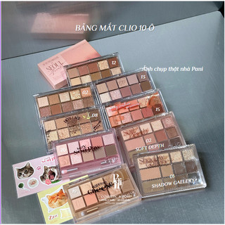 Bảng Phấn Mắt 10 màu Clio Pro Eye Palette