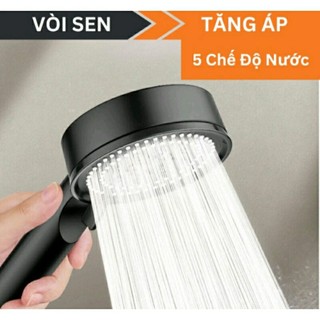 Vòi sen nhà tắm 5 chế độ, có chế độ xịt, phun sương, hàng loại tốt