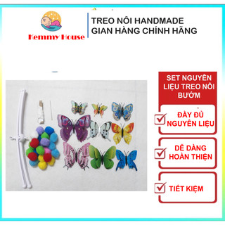 Set nguyên liệu làm mẫu treo nôi bướm lượn
