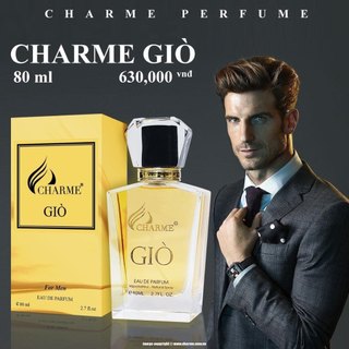 Nước hoa nam Charme Giò - Chai 80ml