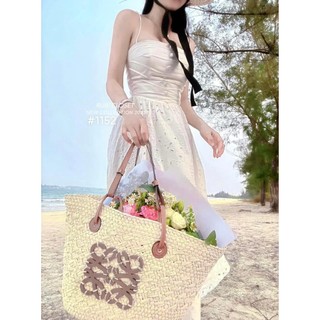 Váy Hai Dây Trắng Dáng Dài