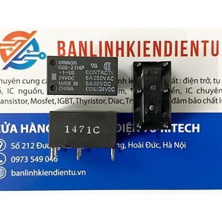 G6b-2114p-1-us relay 24vdc 5a 6 chân